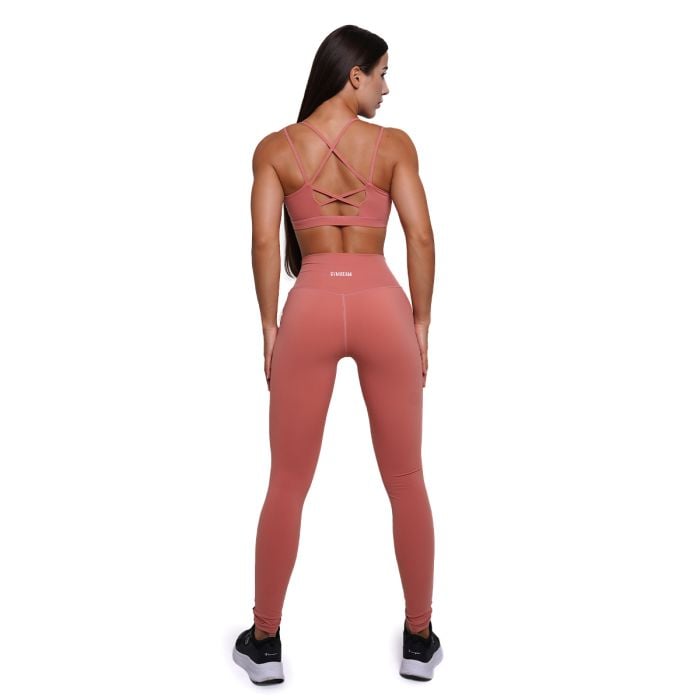 FIT női leggings Salmon - GymBeam M