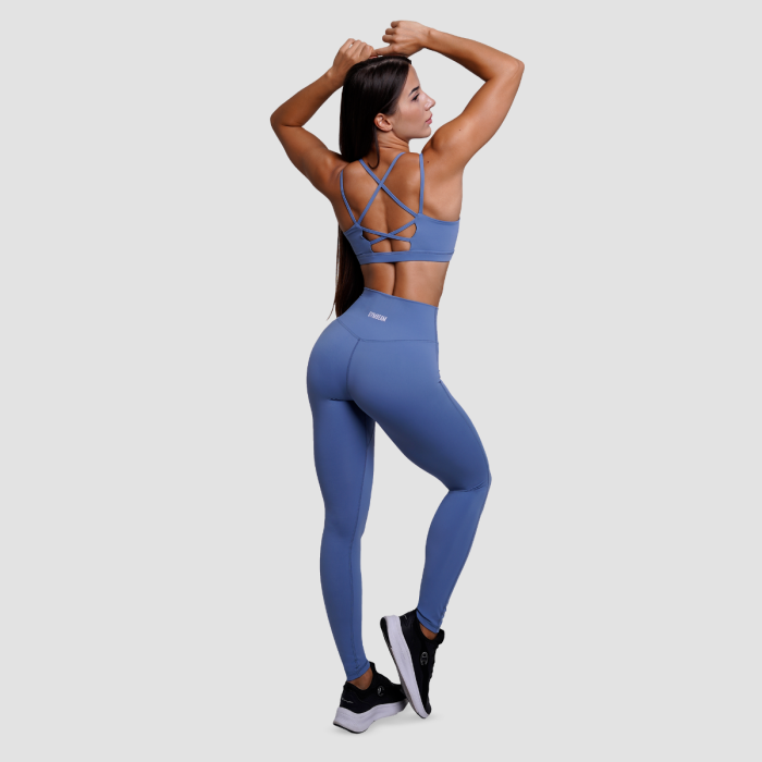 FIT női leggings Steel Blue - GymBeam M