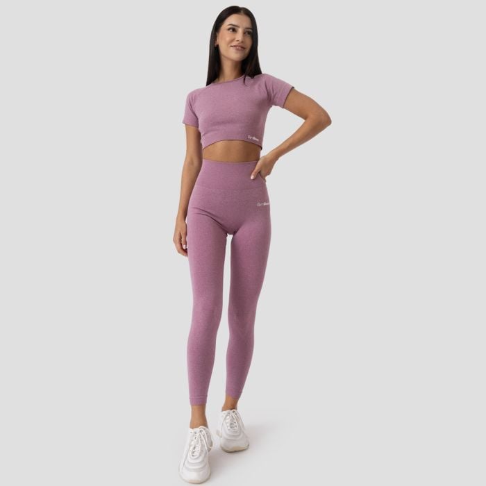 FLO női Crop Top Violet - GymBeam XL