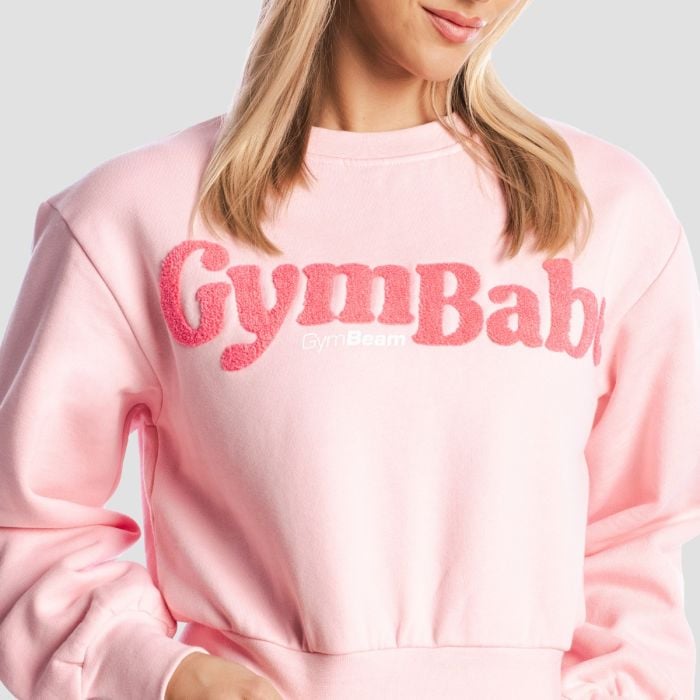 GymBabe női pulóver Cherrybloom - GymBeam M