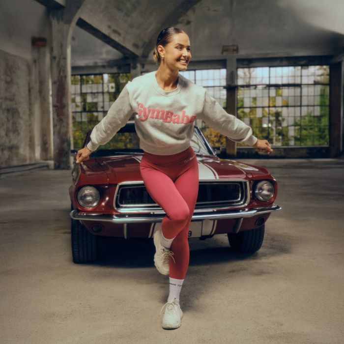 GymBabe női pulóver Cloud - GymBeam S