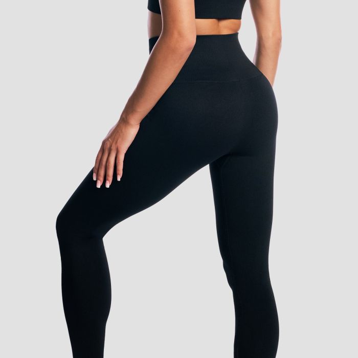 GymBabe női Leggings Black - GymBeam S