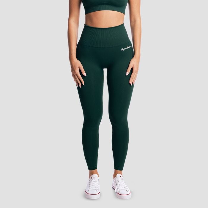 GymBabe női Leggings Forest - GymBeam M