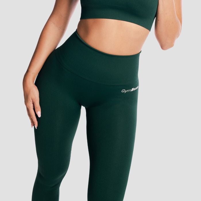 GymBabe női Leggings Forest - GymBeam M