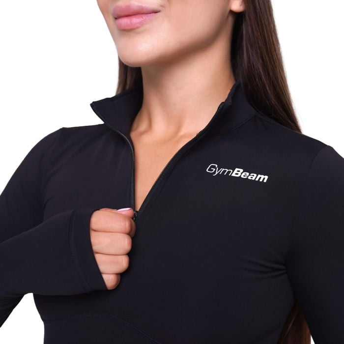 Ignite női sportfelső Black - GymBeam M