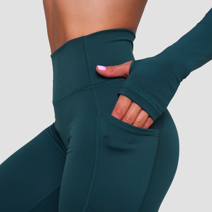Ignite női leggings Dark Green - GymBeam M