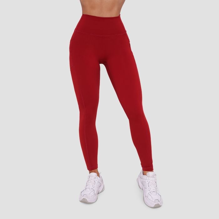 Ignite női leggings Dark Red - GymBeam M