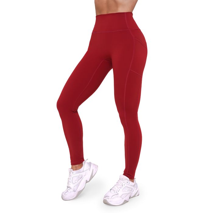 Ignite női leggings Dark Red - GymBeam M