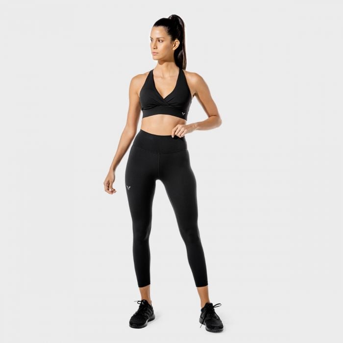 Fitness 7/8-os fekete női leggings - SQUATWOLF XL
