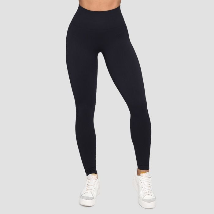 Lift varrásmentes női leggings Black - GymBeam XS