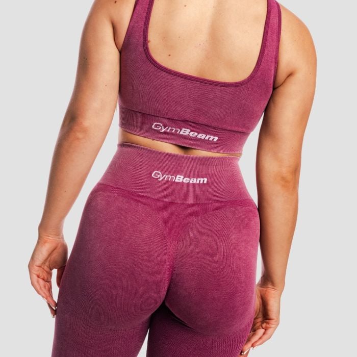 Lift varrásmentes női leggings Plum - GymBeam M
