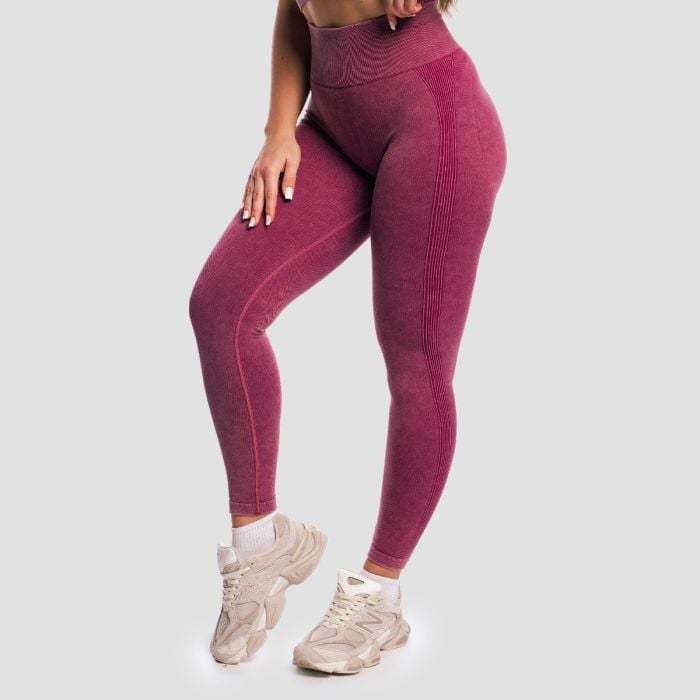Lift varrásmentes női leggings Plum - GymBeam M