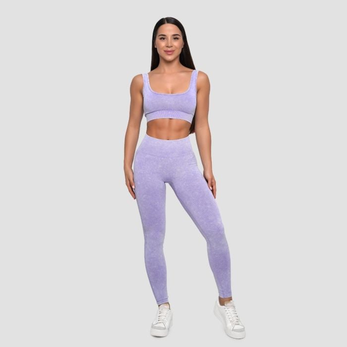 Lift varrásmentes női leggings Violet - GymBeam S