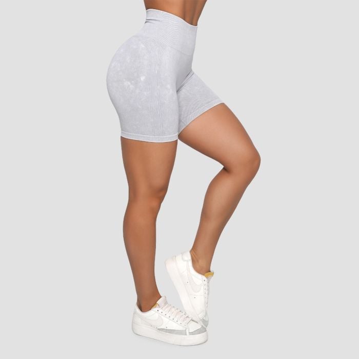 Lift varrásmentes női rövidnadrág Grey - GymBeam M