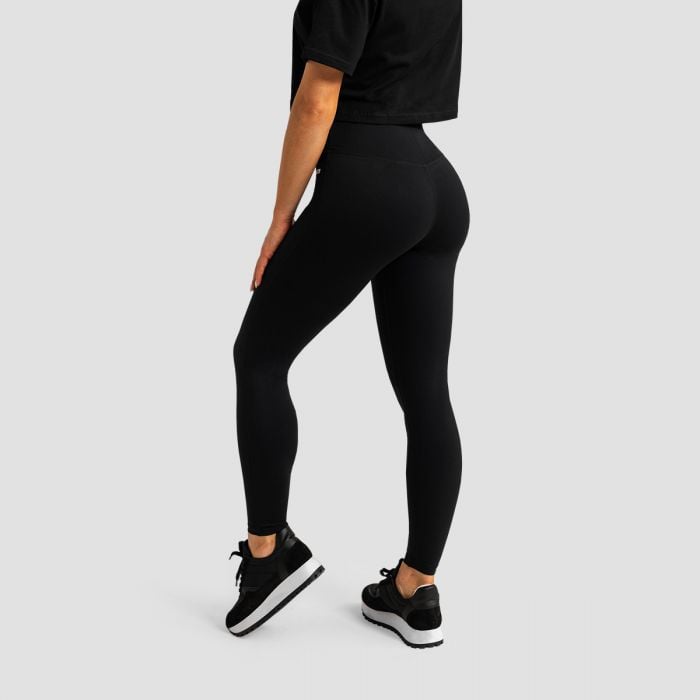 Limitless magas derekú női leggings Black - GymBeam XXL