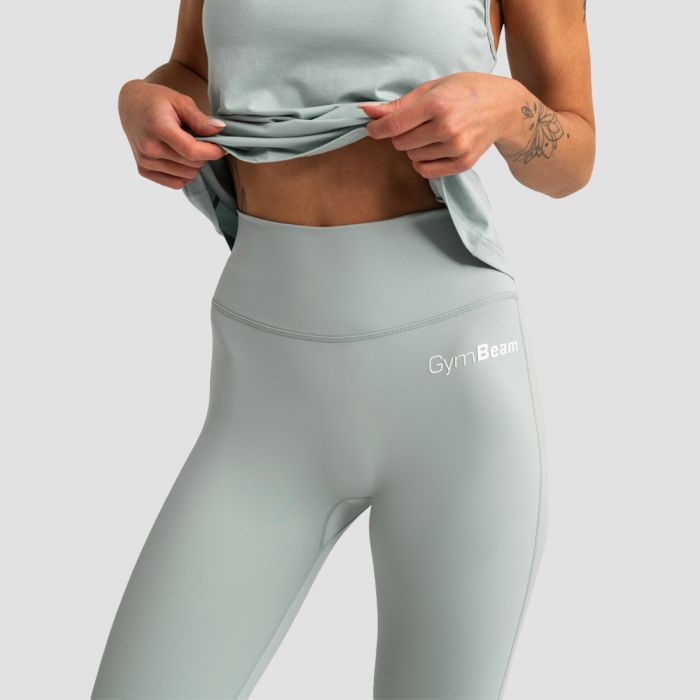 Limitless magas derekú női leggings Eucalypt - GymBeam S