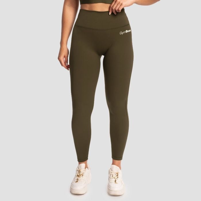 Limitless magas derekú női leggings Espresso - GymBeam S