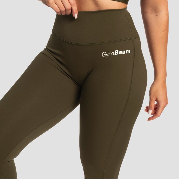 Limitless magas derekú női leggings Espresso - GymBeam S