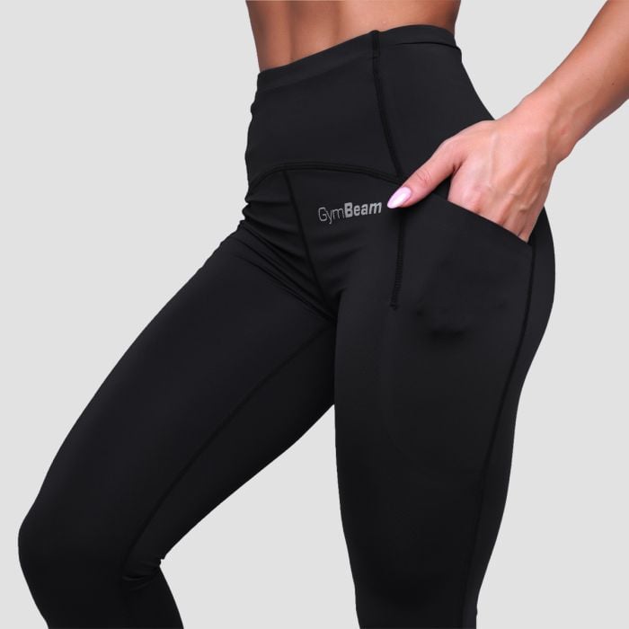 Pulse női futóleggings Black - GymBeam M