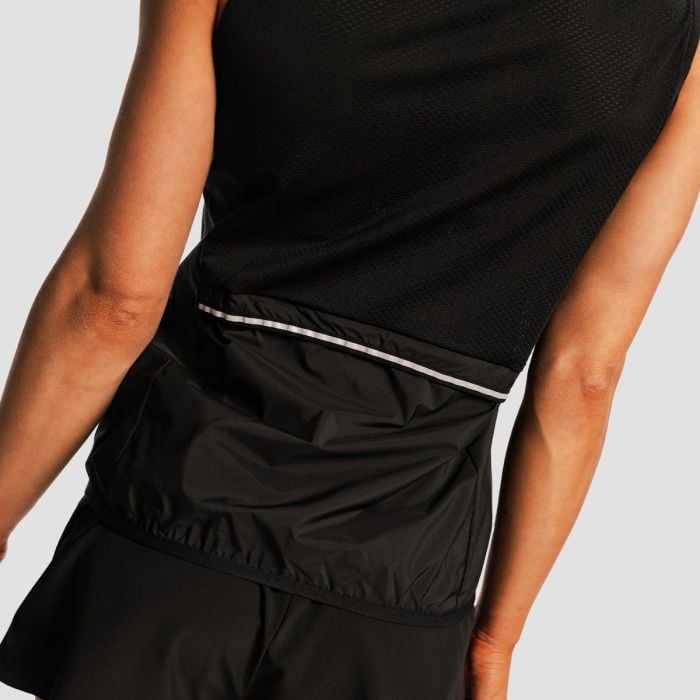 Pulse X női futómellény Black - GymBeam S