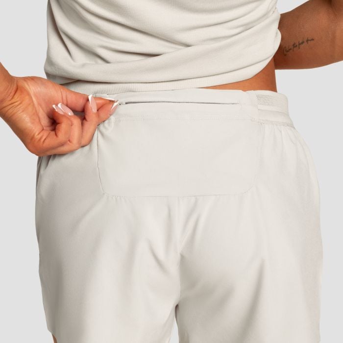 Pulse X női rövidnadrág futáshoz Gray - GymBeam S