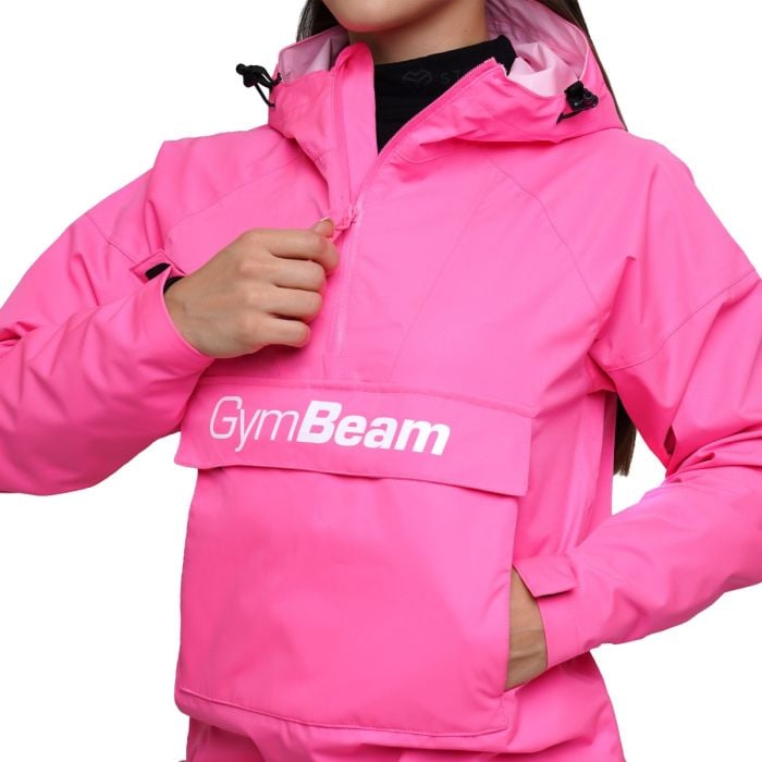 Rain Smock női dzseki Fuchsia - GymBeam M