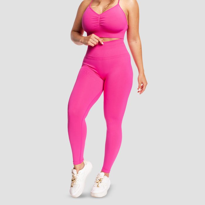 Sculpt női varrásmentes leggings Rose - GymBeam M