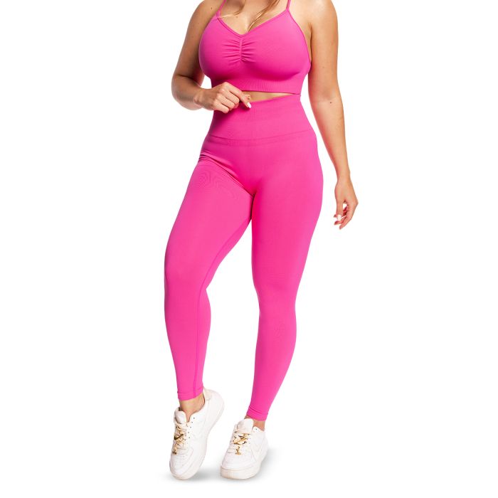 Sculpt női varrásmentes leggings Rose - GymBeam M