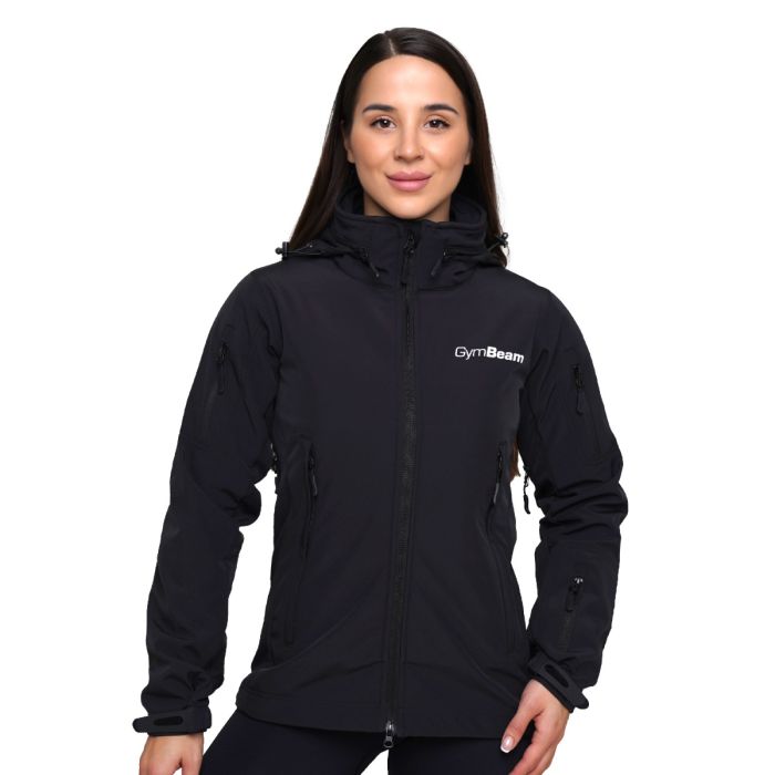 Softshell női dzseki Black - GymBeam S