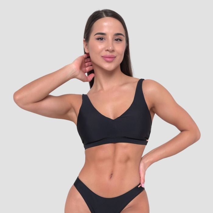 Sportos bikinifelső Black - GymBeam XL