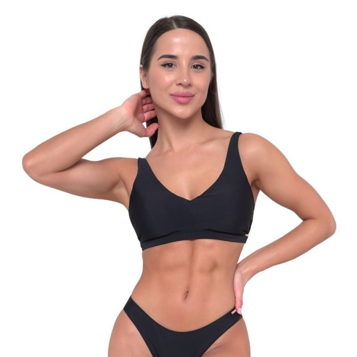 Sportos bikinifelső Black - GymBeam XL