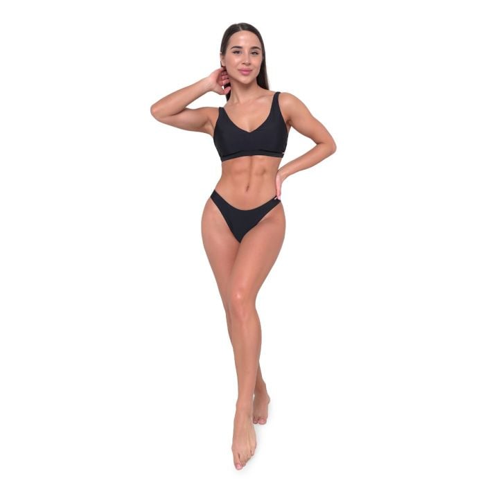 Sportos bikinifelső Black - GymBeam XL