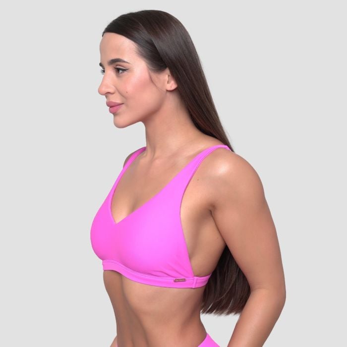 Sportos bikinifelső Pink - GymBeam XL