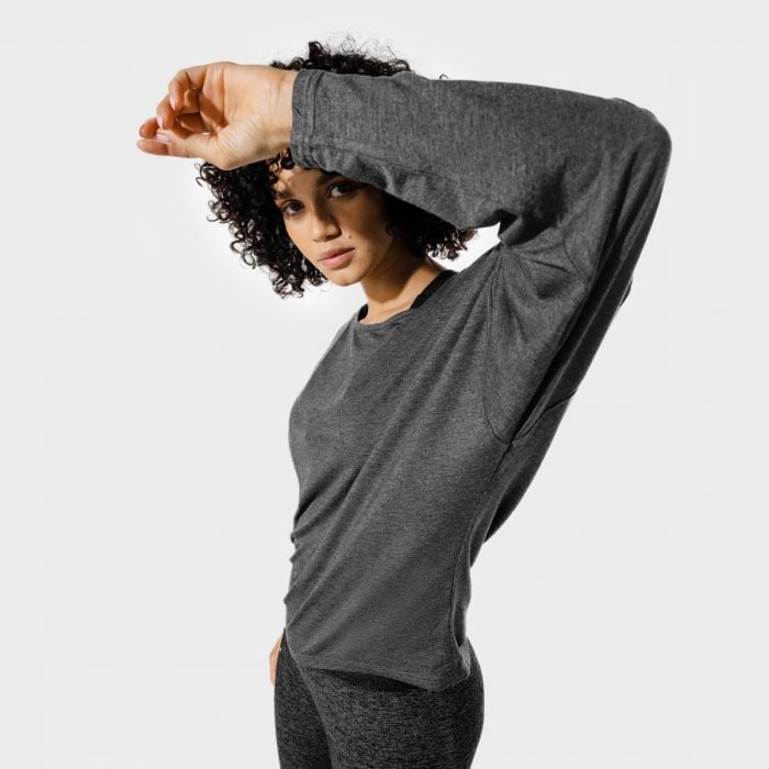 Batwing női top Black Marl - SQUATWOLF XS