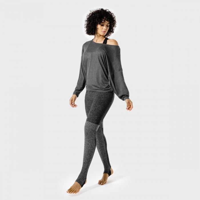 Batwing női top Black Marl - SQUATWOLF XS