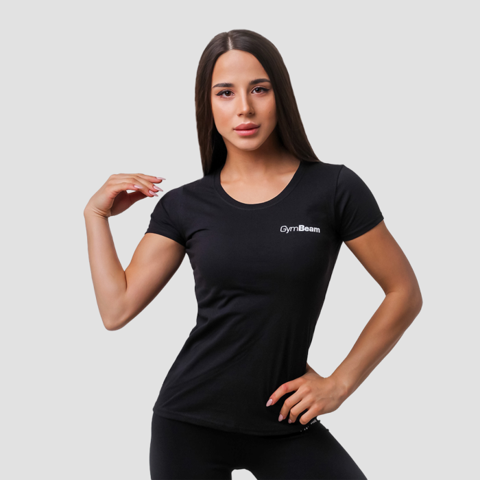 Basic női póló 3Pack Black - GymBeam XXL - 3pack
