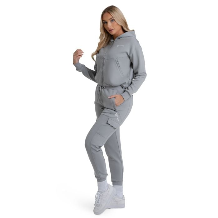 ZOA Zip-Up női kapucnis pulóver Smoke - STRIX L