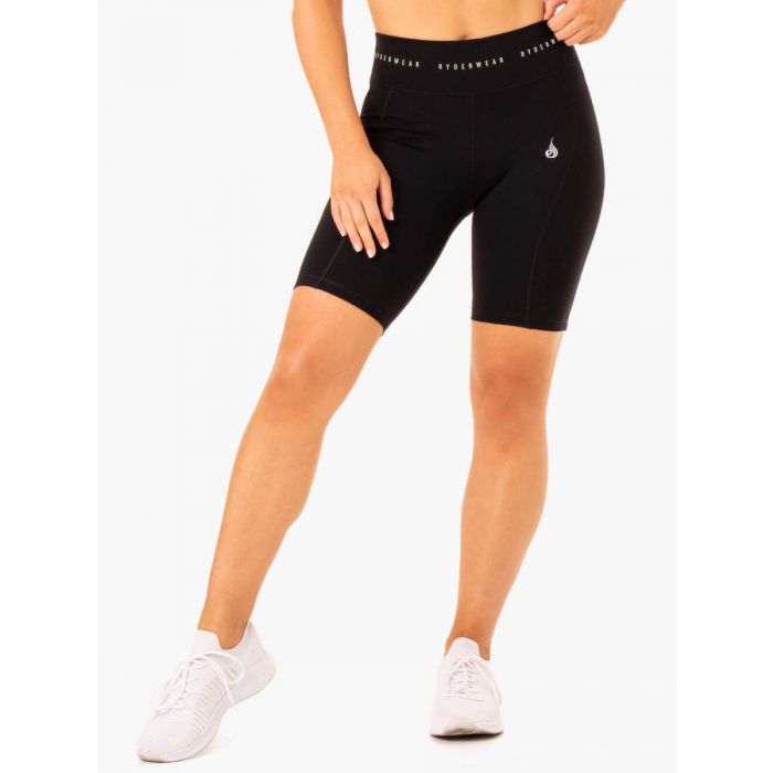 Reflex Biker Black magas derekú női rövidnadrág – Ryderwear XS