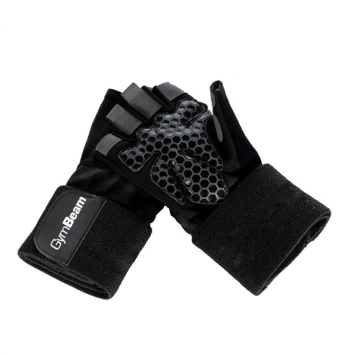 Women‘s fitness gloves Guard black - GymBeam