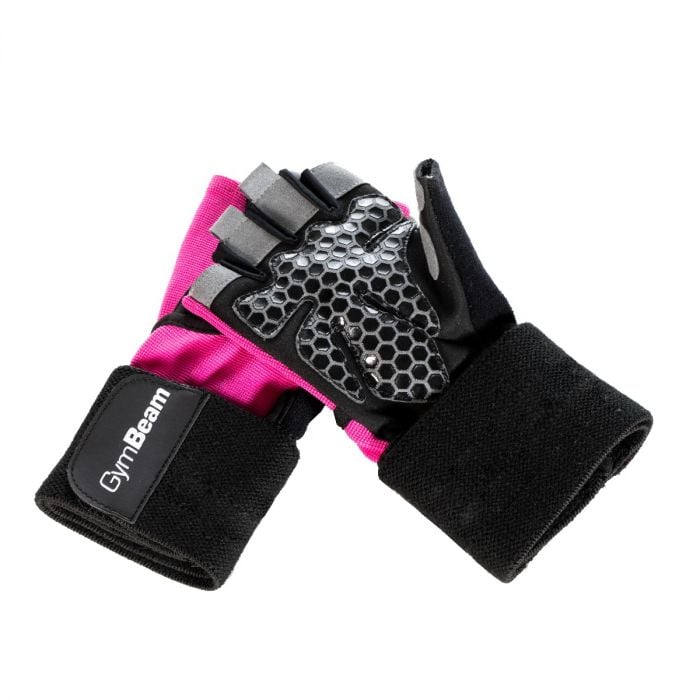 Women‘s fitness gloves Guard pink - GymBeam