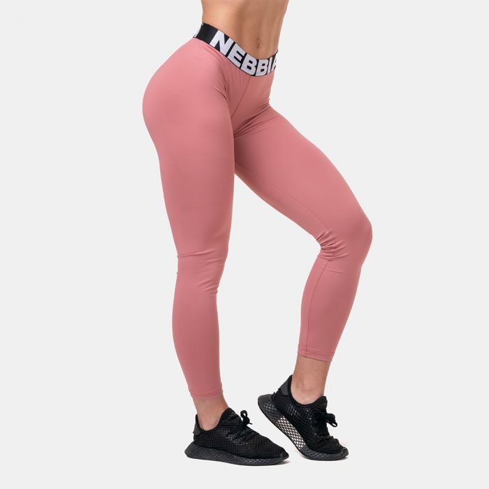 Women‘s leggings Squat Hero Scrunch Butt Old Rose - NEBBIA
