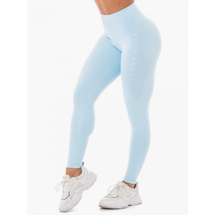 Women‘s leggings Staples Scrunch Bum sky blue - Ryderwear