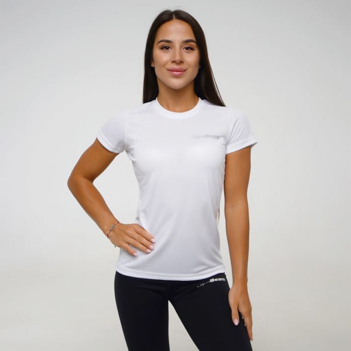 Women‘s T-shirt TRN White - GymBeam