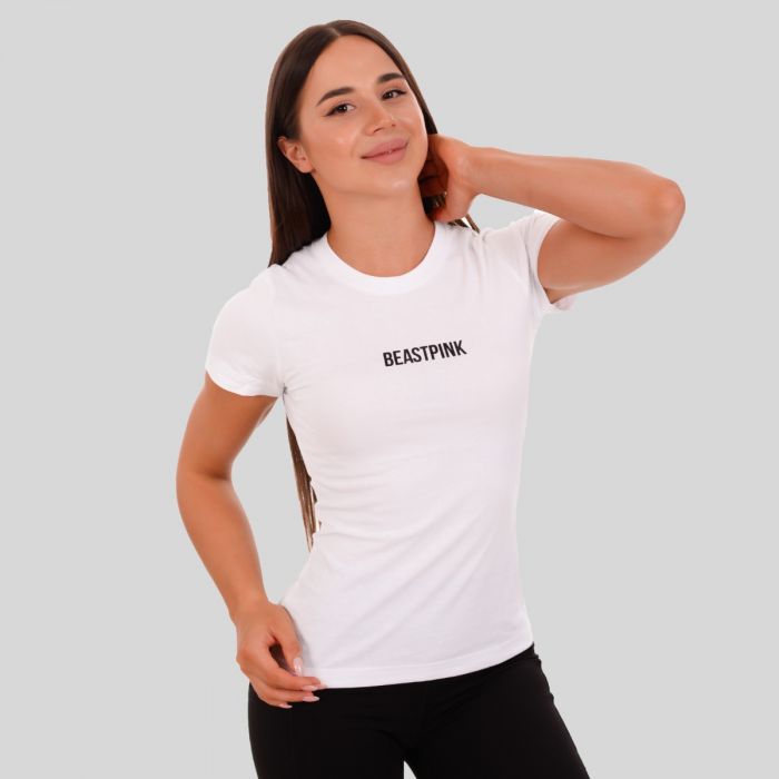 Women‘s Daily T-shirt White - BeastPink