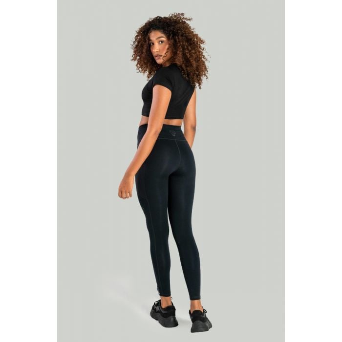 Essential női crop top Black - STRIX L
