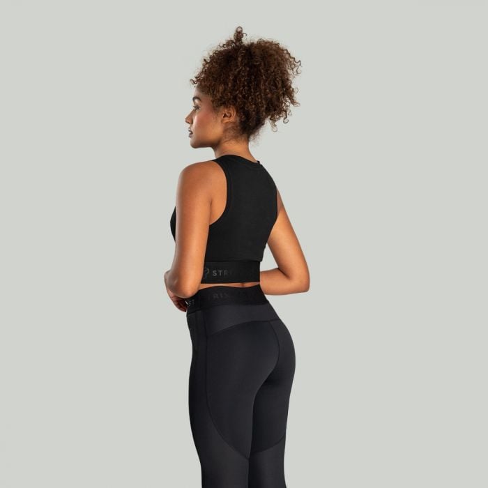 Nebula Black női sport top – STRIX XS