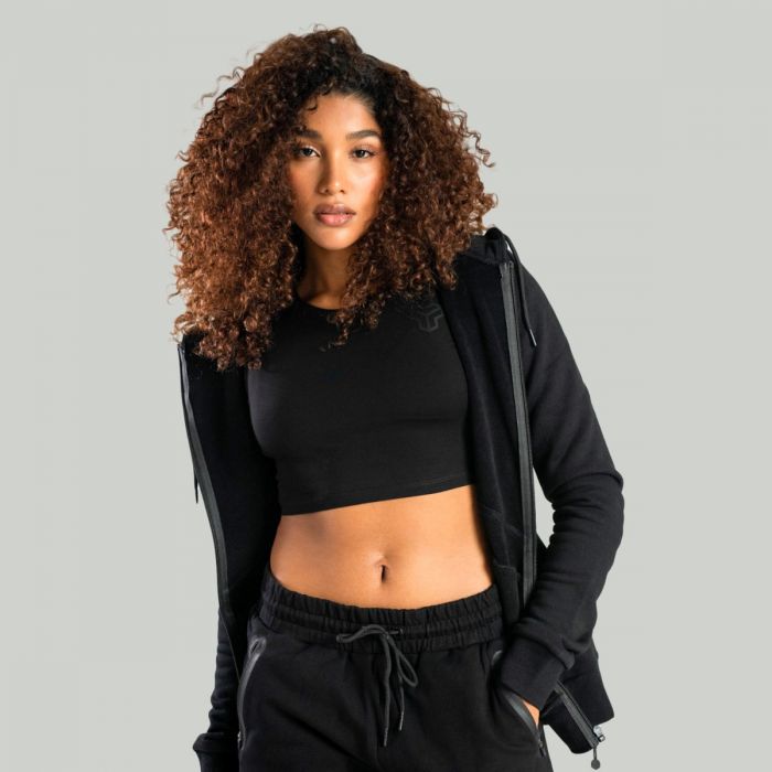 Nova Black női kapucnis pulóver - STRIX