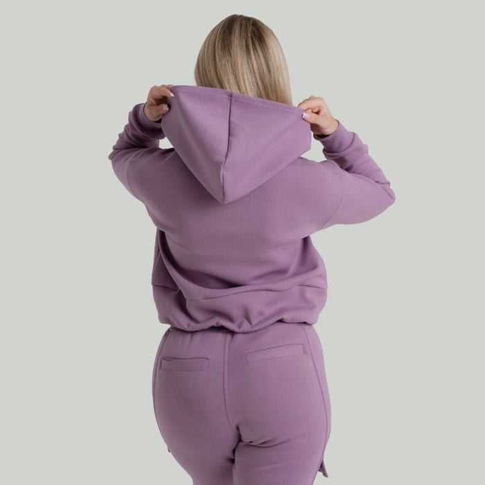 ZOA Zip-Up női kapucnis pulóver Orchid - STRIX L