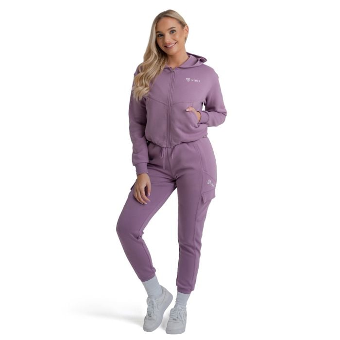 ZOA Zip-Up női kapucnis pulóver Orchid - STRIX L