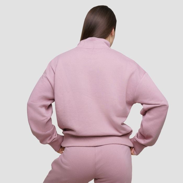 Agile 1/2 Zip női pulóver Woodrose - GymBeam XL